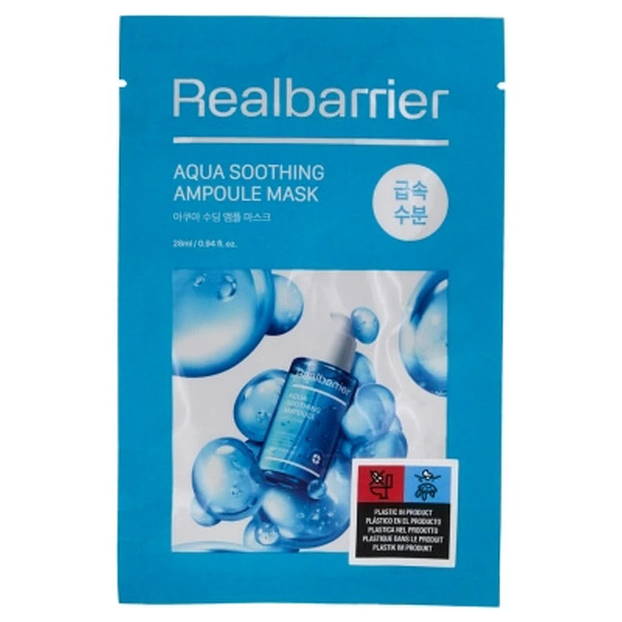 Real Barrier Aqua Soothing Ampoule Masque Tissu 28 ml