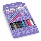 Maybelline New York Tattoo Liner Eyeliner Set of 8 Sharpenable Gel Pencils
