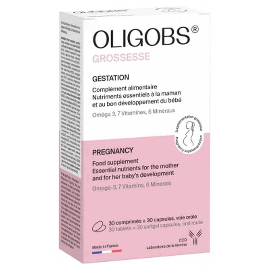 CCD Oligobs Schwangerschaftsformel, 30 Tabletten + 30 Kapseln