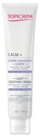 Topicrem CALM+ Cremă calmantă ușoară 40 ml