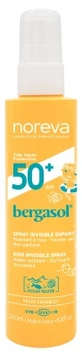 Noreva Bergasol Invisible Sunscreen Spray for Kids SPF 50+ 200 ml