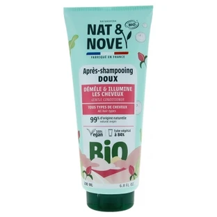 Nat&Nove Bio 2en1 Après-Shampoing Doux Démêle & Illumine Bio 200 ml