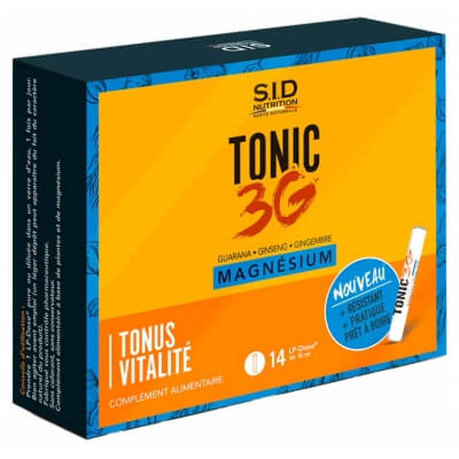 S.I.D Nutrition Tonic 3G Magnesium 14 LP Doses