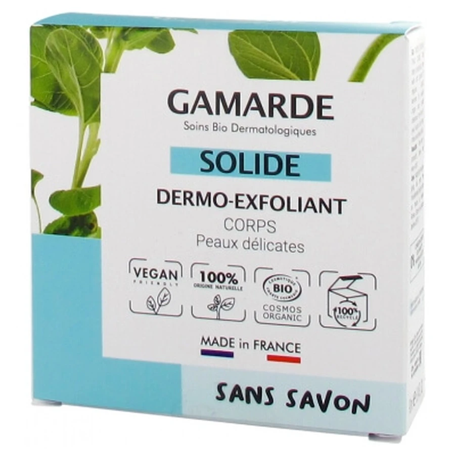 Gamarde Organic Solid Body Exfoliator 93 ml