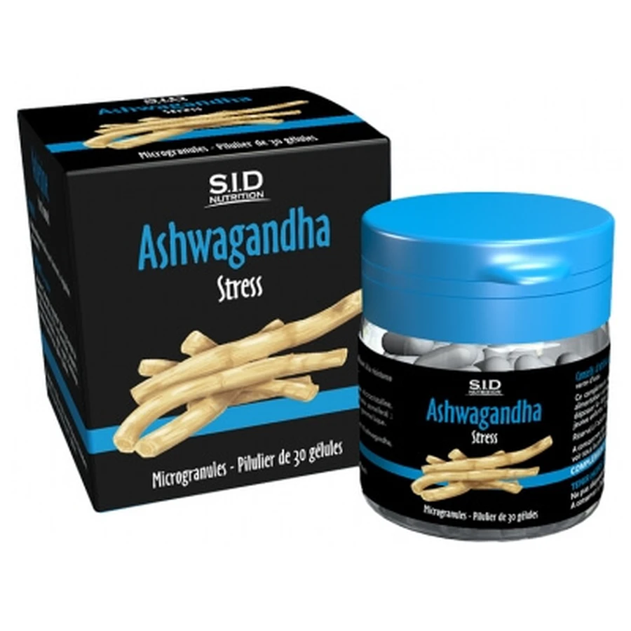 S.I.D Nutrition Ashwagandha Stress 30 Capsules