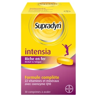 Supradyn Intensia Multivitamine zur Linderung von Müdigkeit, 30 Schlucktabletten