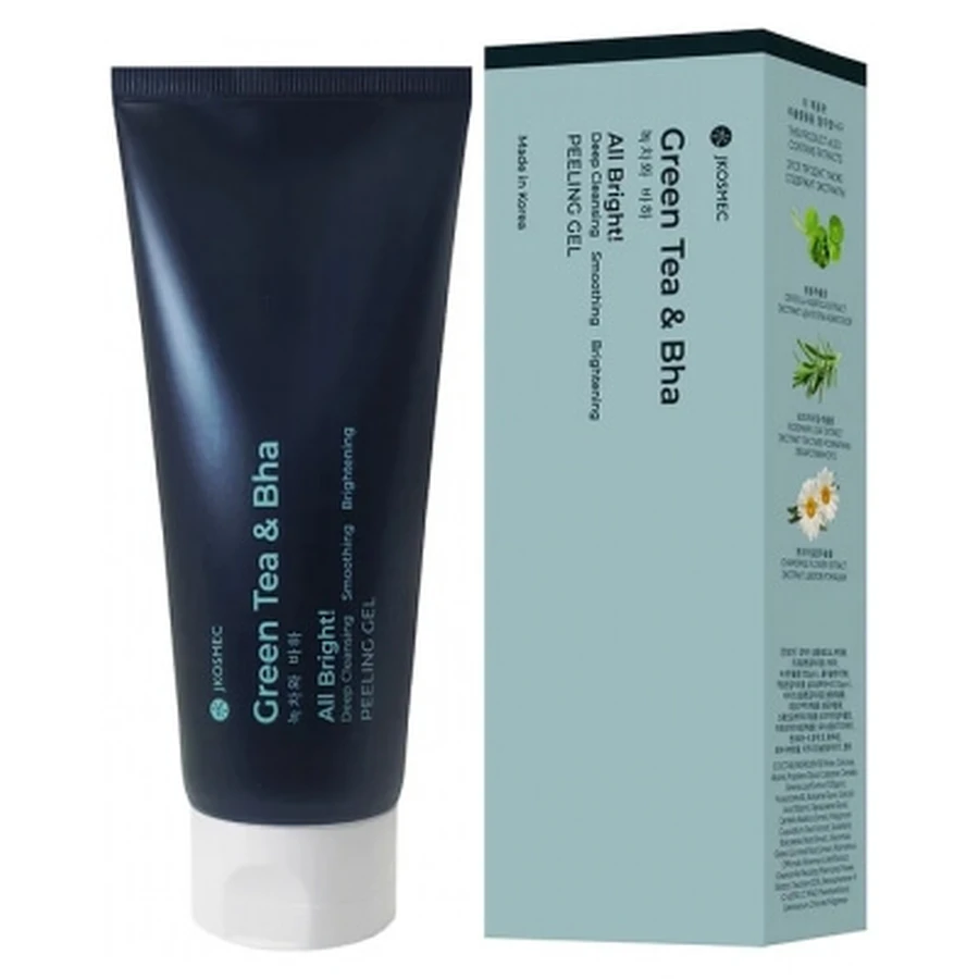 Jkosmec All Bright Green Tea & BHA Exfoliating Gel 180 ml
