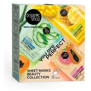Organic Shop You Are Perfect Coffret de 3 Masques Tissus