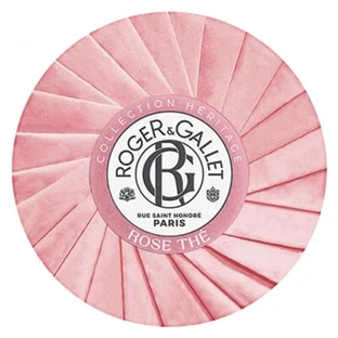 Jabón calmante de té de rosas de Roger & Gallet, 100 g