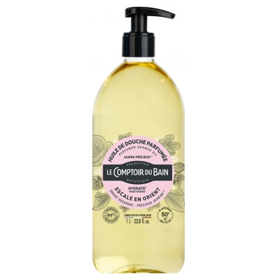 Le Comptoir du Bain Scented Shower Oil "Escale en Orient" 1 L