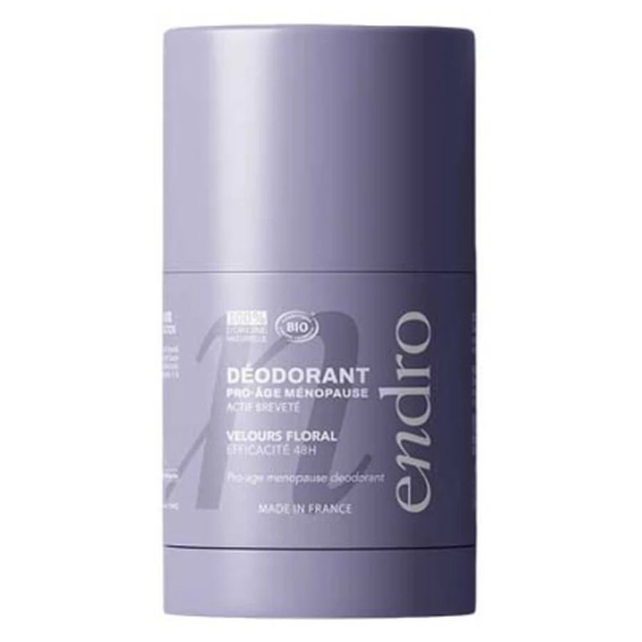 Endro 48-uurs Pro-Age Menopauze Deodorantstick, Organic Floral Velvet, 50 g
