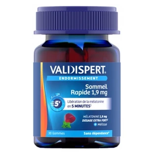 Valdispert Quick Sleep 1,9 mg, 30 gummies