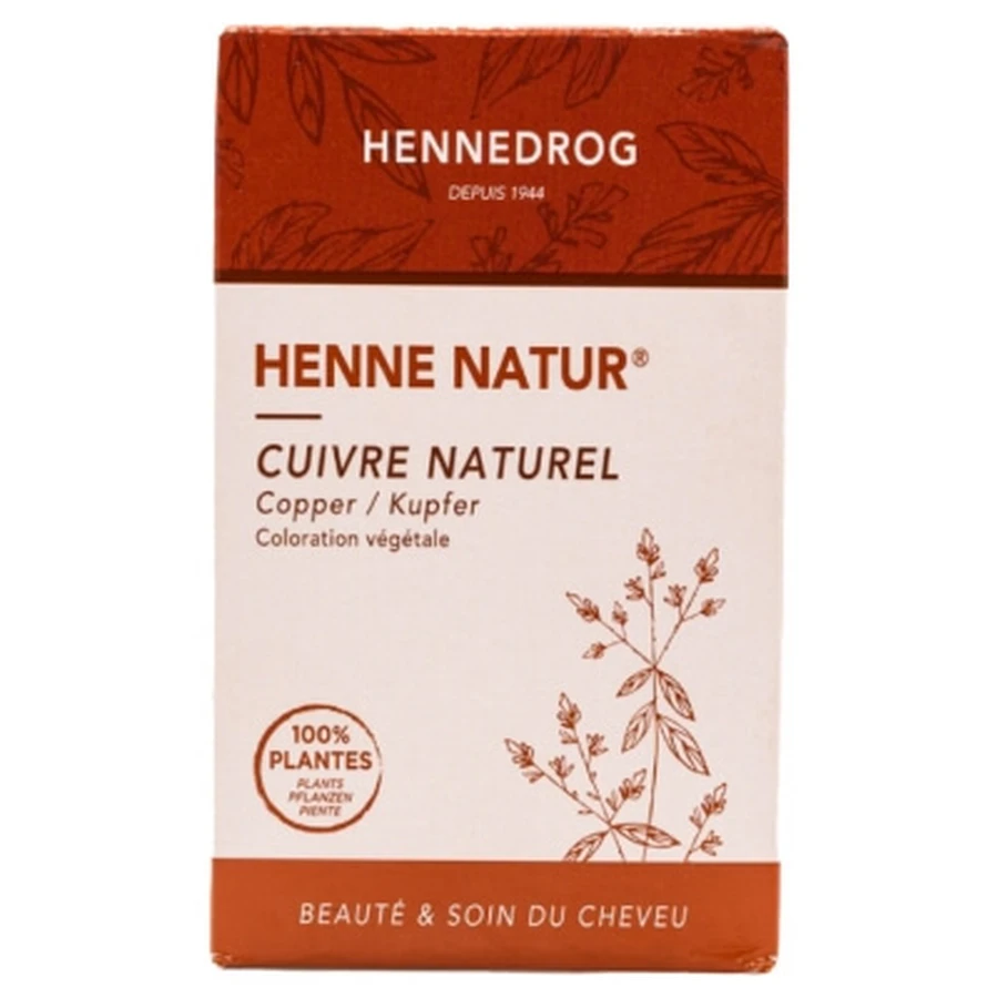 Hennedrog Natuurlijke Koperkleurige Henna 90 g