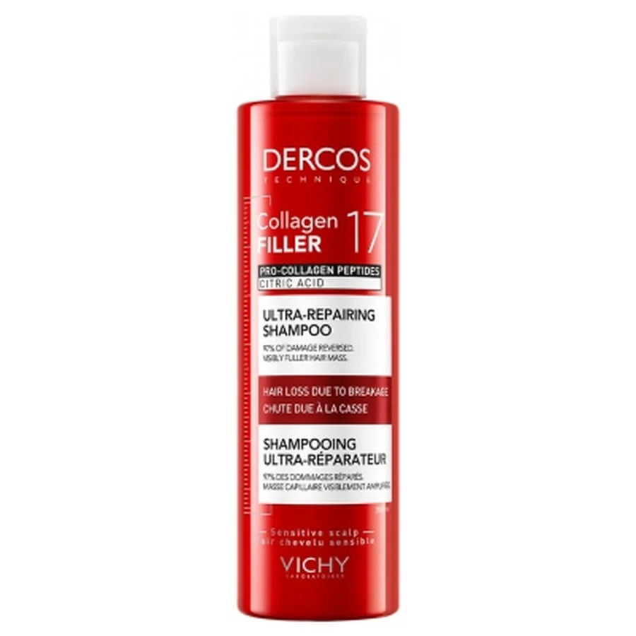 Vichy Dercos Collagen Filler 17 Ultra-Repairing Shampoo 200 ml
