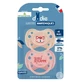 Dodie 2 chupetes anatómicos de silicona +6 meses