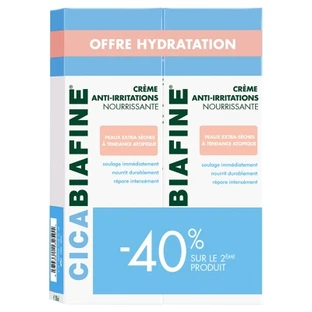 CicaBiafine Voedende Anti-Irritatiecrème, 2-pack (elk 200 ml)