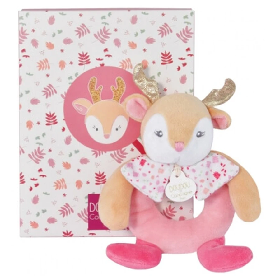 Doudou et Compagnie Eléa het rendier Doudou-rammelaar