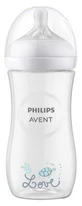 Avent Natural Response Patterned Bottle, 330 ml, 6 Months and Up
