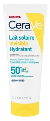 CeraVe Invisible Moisturizing Sunscreen SPF 50+ 75 ml