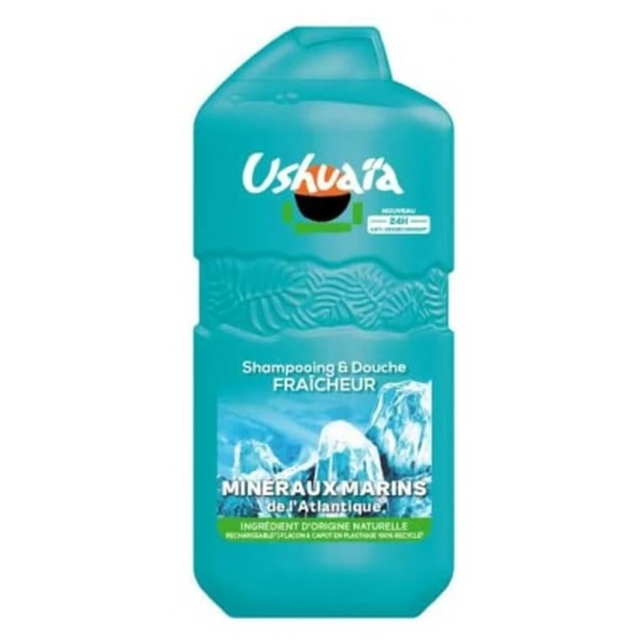 Ushuaïa Marine Minerals Erfrischendes Shampoo & Duschgel 280 ml