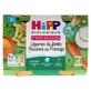 HiPP P'tits Veggies Tuingroenten met macaroni en kaas, vanaf 8 maanden, biologisch, 2 potjes