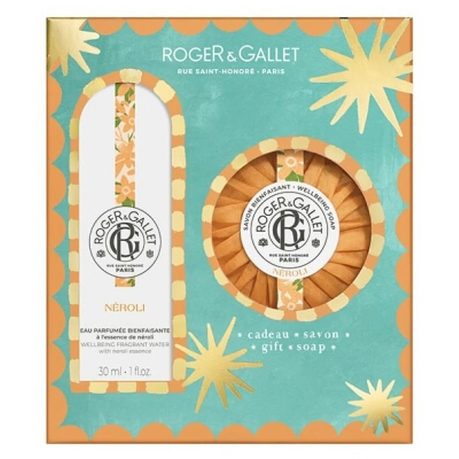 Roger & Gallet Néroli Eau Parfumée Bienfaisante 30 ml + Savon Bienfaisant 100 g Offert