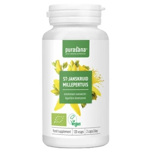 Purasana Organic St. John's Wort, 120 Capsules