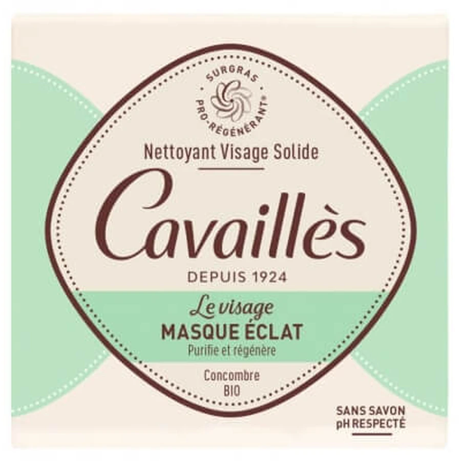 Cavaillès Demachiant solid pentru față, mască pentru strălucire, 70 g