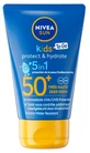 Loción solar Nivea Sun Protect &amp; Hydrate Kids, SPF 50+, 50 ml