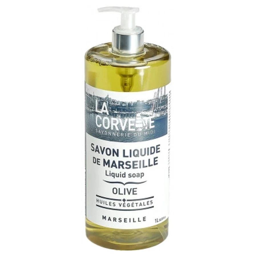 La Corvette Marseille Olive Liquid Soap, 1 L