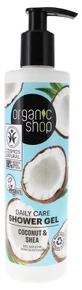 Organic Shop Daily Care Shower Gel with Coconut and Shea Butter, 280 ml