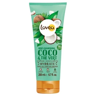 Lovea Conditioner met kokos en groene thee 200 ml
