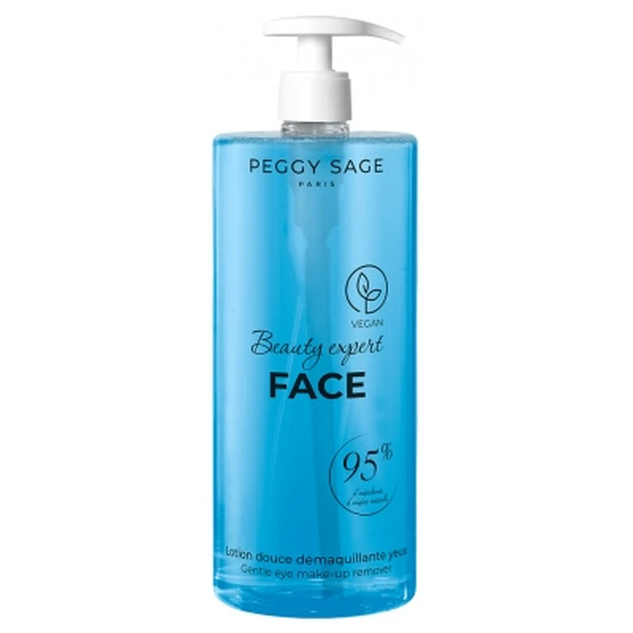 Peggy Sage Beauty Expert, loción desmaquillante suave para los ojos, 1 L