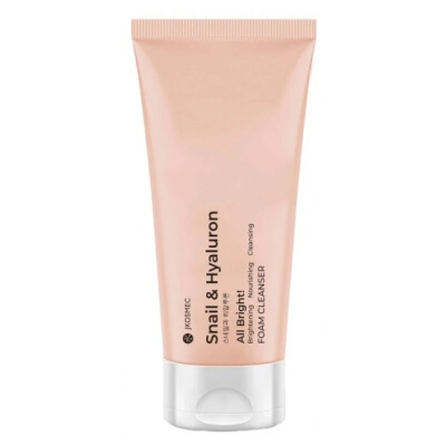 Jkosmec All Bright Slakken- en hyaluronzuur-reinigingsschuim 180 ml