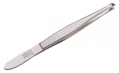 Estipharm 3-Inch Angled Tweezers