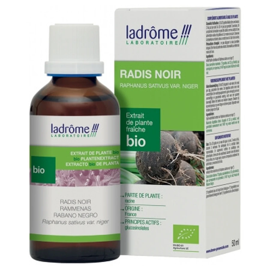 Ladrôme Organic Fresh Black Radish Plant Extract 50 ml