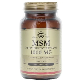 Solgar MSM 1000 mg, 60 Tabletten