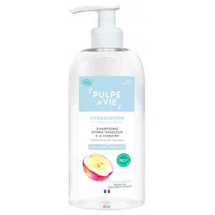 Pulpe de Vie Shampoing Hydratant Doux Pomme Bio 400 ml