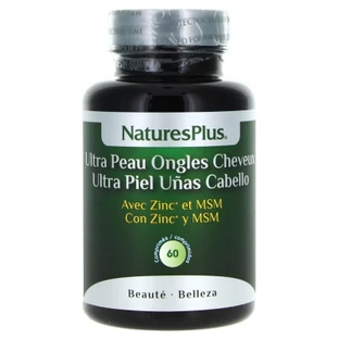 Natures Plus Ultra voor huid, nagels en haar met MSM, 60 tabletten
