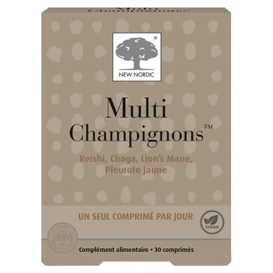 New Nordic Multi Mushroom 30 Tablets