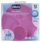 Chicco Silicone Divided Plate with Suction Cup, 12 Months and Up