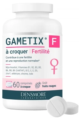 Densmore Gametix F Fertility 60 Chewable Tablets