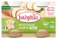 Babybio Boniato blanco, a partir de los 4 meses, ecológico, 2 tarros de 130 g