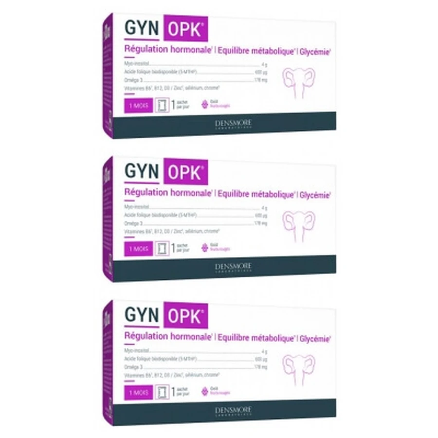 Densmore Gyn OPK Hormonaal Evenwicht, 30 zakjes, verpakking van 3