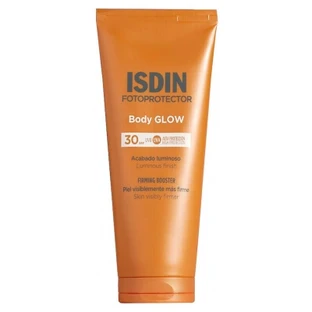 Loción solar Isdin Fotoprotector Body Glow, SPF 30, 200 ml