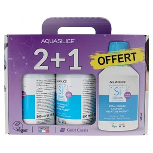 Aquasilice Bio-Silizium, 3er-Pack à 500 ml, inklusive 500 ml gratis