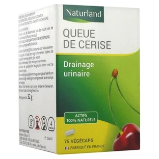 Naturland: Tallos de cereza, 75 cápsulas vegetales