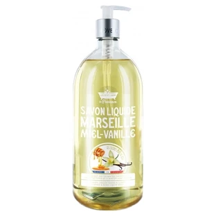 Les Petits Bains de Provence Savon de Marseille Miel-Vanille 1 L
