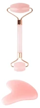 Brushworks Rouleau Résine Rose &amp; Gua Sha