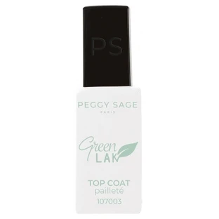 Peggy Sage Green Lak Glitter LED-topcoat 10 ml